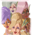 Great Fairies' portrait from Hyrule Warriors: Age of Calamity