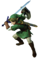 The Legend of Zelda series Link render