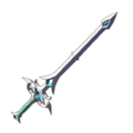 Icon for the Zora Sword from Hyrule Warriors: Age of Calamity