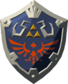 The Hylian Crest on the Hylian Shield from Breath of the Wild