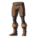 Trousers of the Wild with Brown Dye from Breath of the Wild