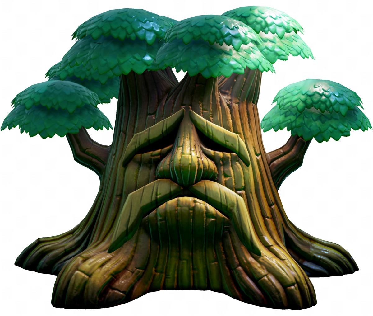 File:EoW Deku Tree Model.png - Zelda Wiki
