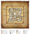 Watchers of the Triforce map from Hyrule Warriors Legends