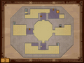 The map of the third floor of the Ocean Temple