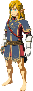 Royal Guard Uniform model from Tears of the Kingdom