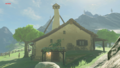 The exterior of the House on Hateno Pasture from Breath of the Wild