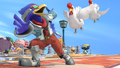 Falco's completion image, featuring Cuccos