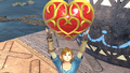 Link obtaining a Heart Container