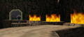 Fiery platforms from Majora's Mask
