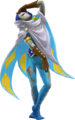 Render of Ghirahim's Standard Outfit (Koholint) from Hyrule Warriors Legends