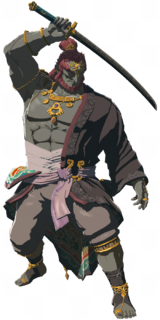 Demon King Ganondorf model from Tears of the Kingdom