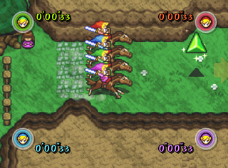 Mini-Game screenshot from Four Swords Adventures