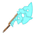Icon for the Ancient Battle Axe+ from Hyrule Warriors: Age of Calamity