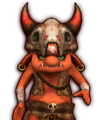 The icon for a Bokoblin Summoner from Hyrule Warriors: Definitive Edition