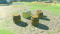 A promotional screenshot of the rewards obtained from scanning the Link (The Legend of Zelda) amiibo from Breath of the Wild