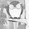 The Owl in Link's Awakening manga by Ataru Cagiva