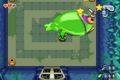 Link battling the Big Green Chuchu