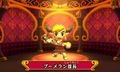 A promotional screenshot of Link donning the Boomeranger