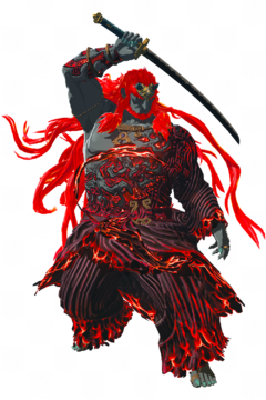 Model of Demon King Ganondorf's second phase form.