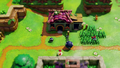 Madam MeowMeow's House shortly before Koholint Island disappears from Link's Awakening for Nintendo Switch