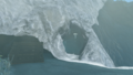 The entrance to the Talonto Peak Cave