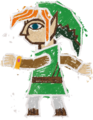 Artwork of Link as a Portrait
