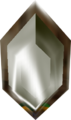 Silver Rupee seen when obtained from Majora's Mask