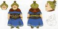 Concept art of Goselle from Hyrule Historia