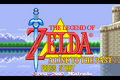 The Title Screen of the A Link to the Past in the A Link to the Past & Four Swords version