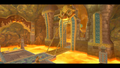 Link opening a drawbridge within the Earth Temple from Skyward Sword HD