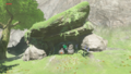 The Korok found on North Dueling Peaks from Breath of the Wild