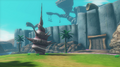 A promotional screenshot of the Forsaken Fortress from Hyrule Warriors: Definitive Edition