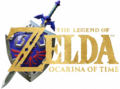 The logo used for Ocarina of Time for Nintendo Switch 2