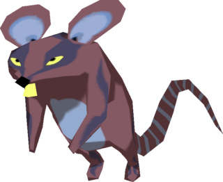 Rat model from The Wind Waker