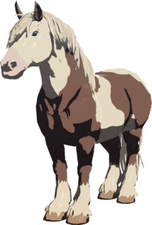 Horse model from Tears of the Kingdom