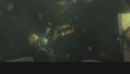 Link attempting to catch Zelda