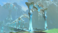 The Great Zora Bridge prior to completing "Sidon of the Zora" from Tears of the Kingdom