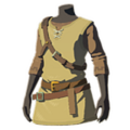 Tunic of the Wild with Light Yellow Dye from Breath of the Wild