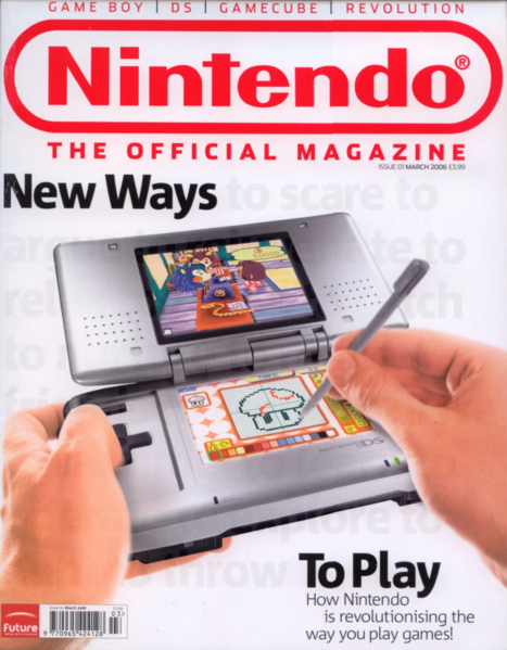 File:Official Nintendo Magazine Issue 1.png