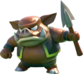 Render of a Spear Moblin from Echoes of Wisdom