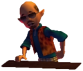 The Man from Curiosity Shop from Majora's Mask 3D