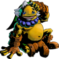 Goron Link, one of the playable transformations from Majora's Mask