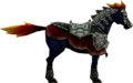 The Horse ridden by Ganondorf in Ocarina of Time 3D