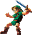 Artwork of Young Link