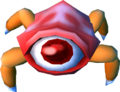 A Red Tektite from A Link Between Worlds