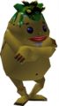 The Cold Goron wearing Don Gero's Mask from Majora's Mask