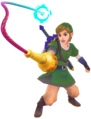 Link using the Whip from Skyward Sword