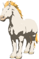 Giant White Stallion