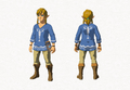 Concept art of the Island Lobster Shirt from Breath of the Wild