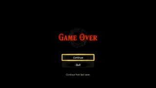 Game Over screenshot from Tears of the Kingdom